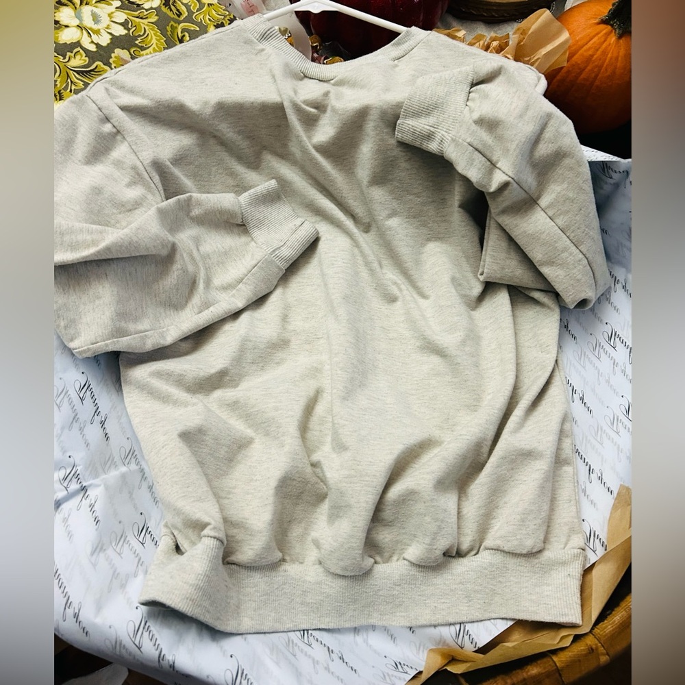 Heather Gray Newport Beach Sweatshirt - Picture 7 of 8